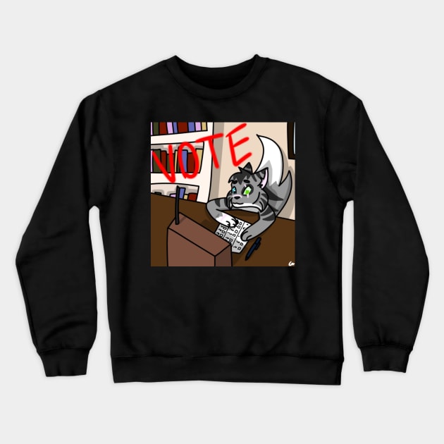 Vote! Crewneck Sweatshirt by ceolsonart